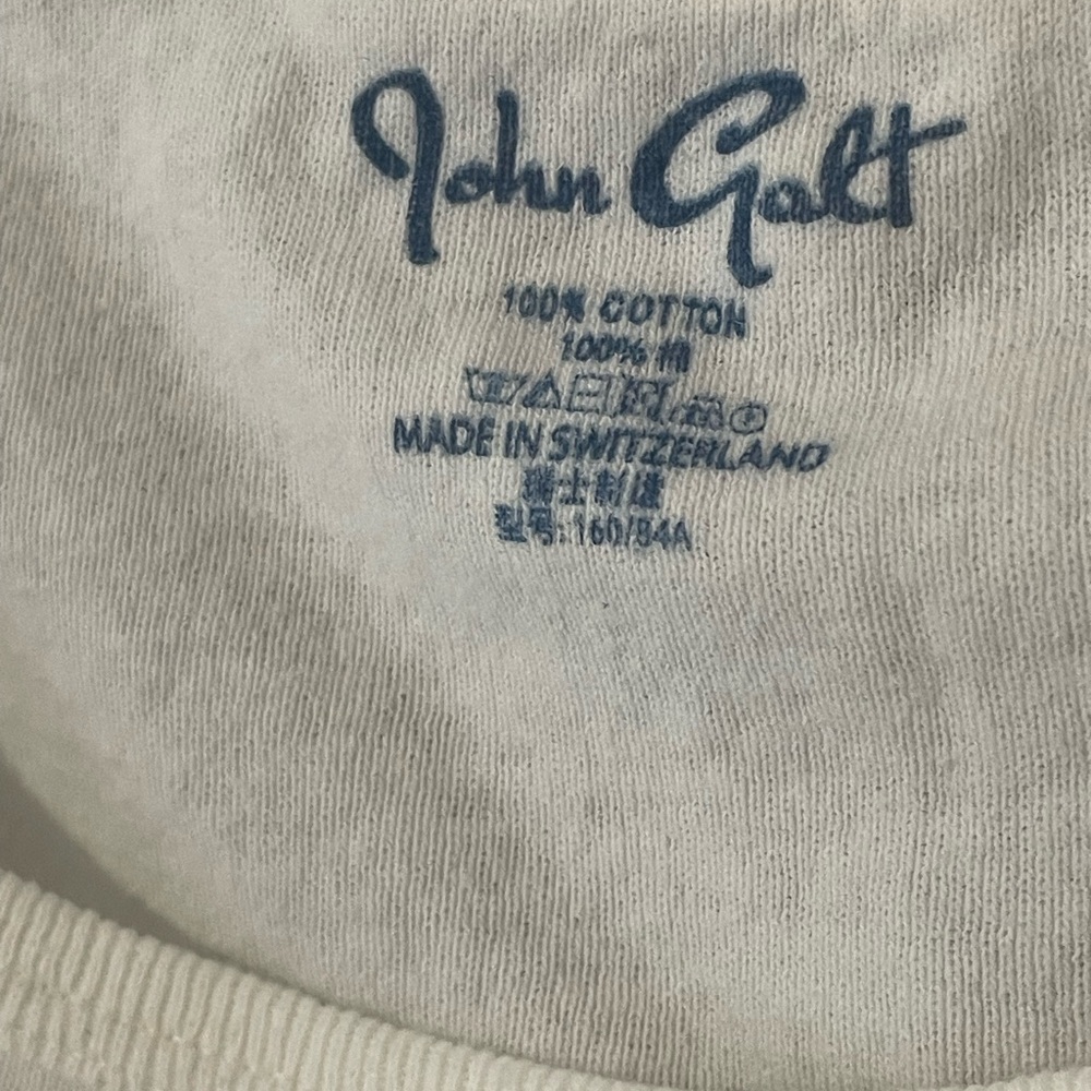 JOHN GALT Brandy Melville Cream Sturgis Bike Week Crop Tank Top, size OS - Picture 2 of 5